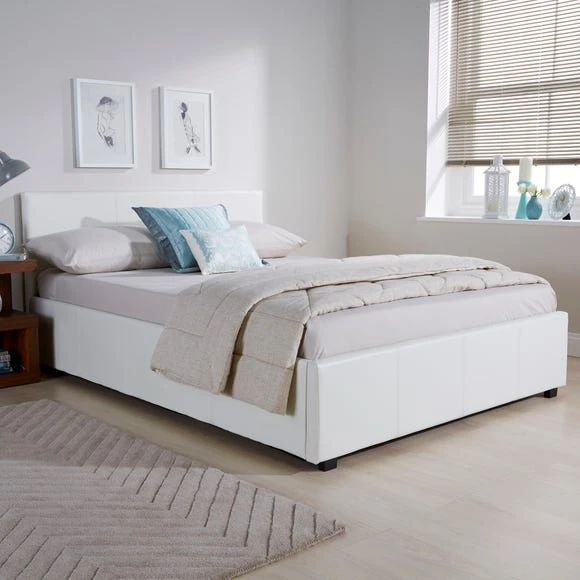 Buy ???? GFW Seattle Ottoman Storage White Bed Frame ⌛ - Image 4