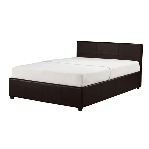 Outlet ???? GFW Toronto Black Faux Leather Ottoman Bed Frame ???? - Image 2