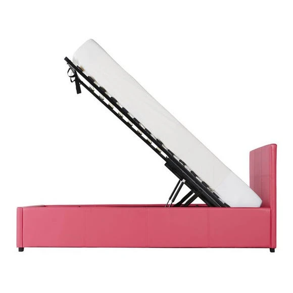 Outlet ???? GFW Toronto Black Faux Leather Ottoman Bed Frame ???? - Image 6