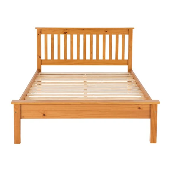 Coupon ???? Seconique Monaco Pine Low Foot End Bed Frame ???? - Image 5
