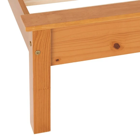 Coupon ???? Seconique Monaco Pine Low Foot End Bed Frame ???? - Image 6