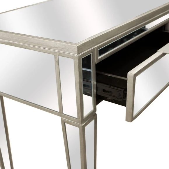 Discount ???? Dunelm Fitzgerald 2 Drawer ???? Dressing Table, Mirrored ???? - Image 4