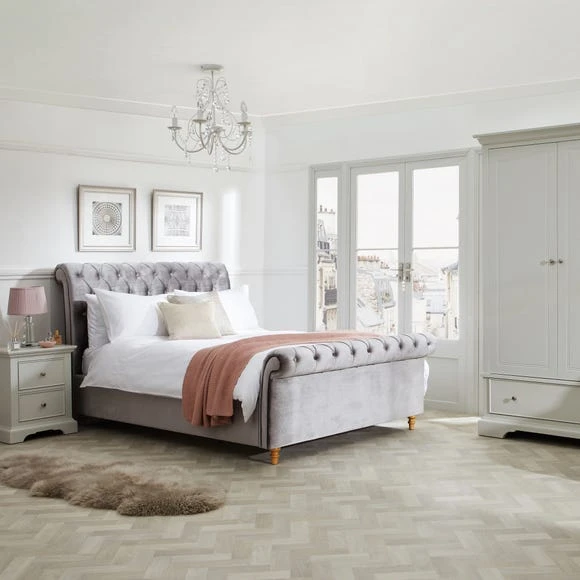 Discount ???? Dunelm Charlotte Double 1 Drawer Wardrobe, Ivory ✨ - Image 3