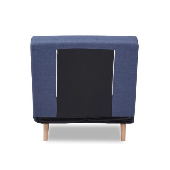 Buy ???? Leader Lifestyle Macy Fabric Blue Chair Bed ???? - Image 6
