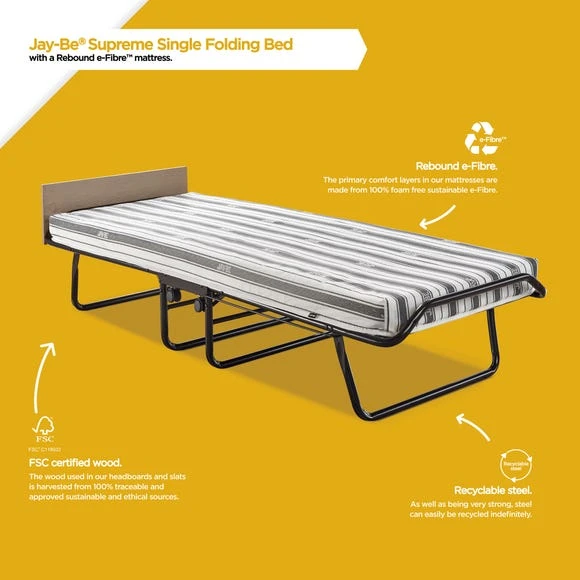 Brand new ???? Jay-Be Supreme Airflow Fibre Folding Bed ✔️ - Image 5