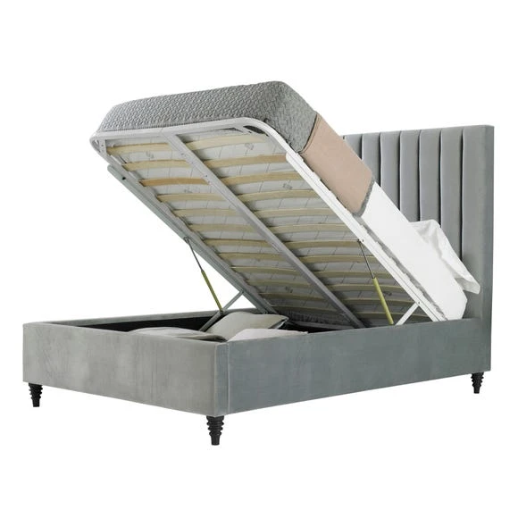 Flash Sale ???? Hyder Living Bern Grey Ottoman Bed Frame ???? - Image 4