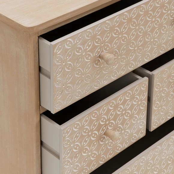 Cheap ???? Dunelm Ivy 5 Drawer Chest ???? - Image 5