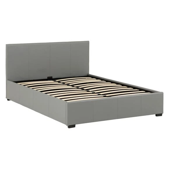 Best Sale ⭐ Seconique Waverley Grey Faux Leather Ottoman Bed ???? - Image 4