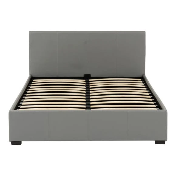 Best Sale ⭐ Seconique Waverley Grey Faux Leather Ottoman Bed ???? - Image 5