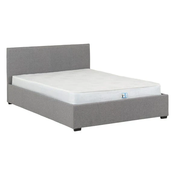 Cheap ???? Seconique Waverley Grey Linen Ottoman Bed ???? - Image 2