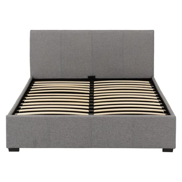 Cheap ???? Seconique Waverley Grey Linen Ottoman Bed ???? - Image 5
