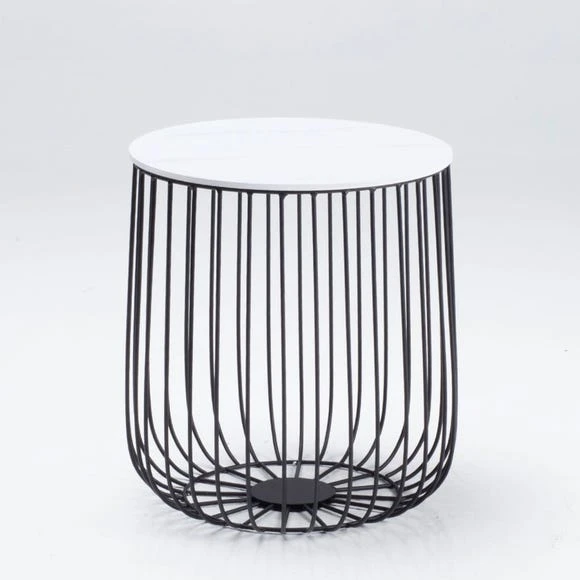 Best deal ???? LPD Enzo Marble Effect Side Table ???? - Image 3