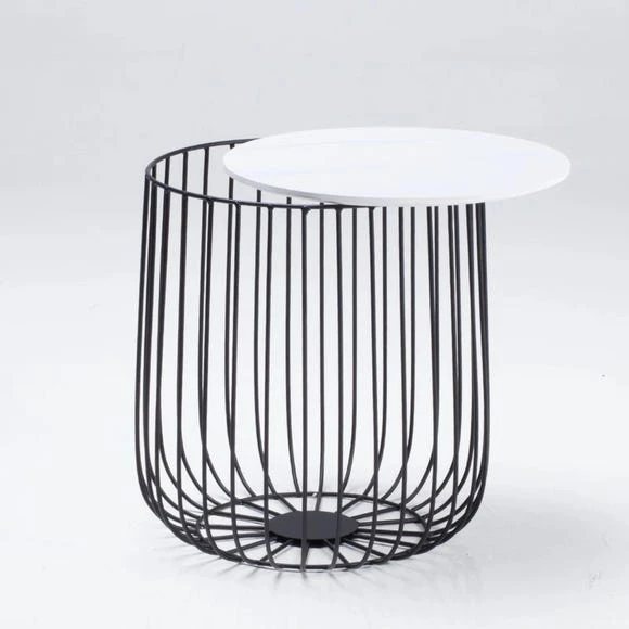 Best deal ???? LPD Enzo Marble Effect Side Table ???? - Image 4