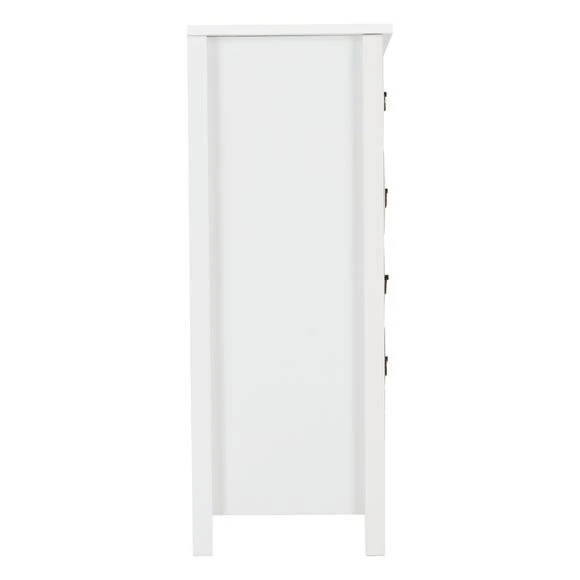 Top 10 ???? Seconique Vermount 5 Drawer Chest, White ???? - Image 4