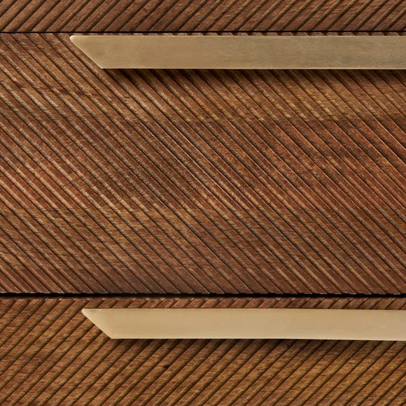 Best Sale ???? Dunelm Anya 4 Drawer Chest, Mango Wood ???? - Image 6