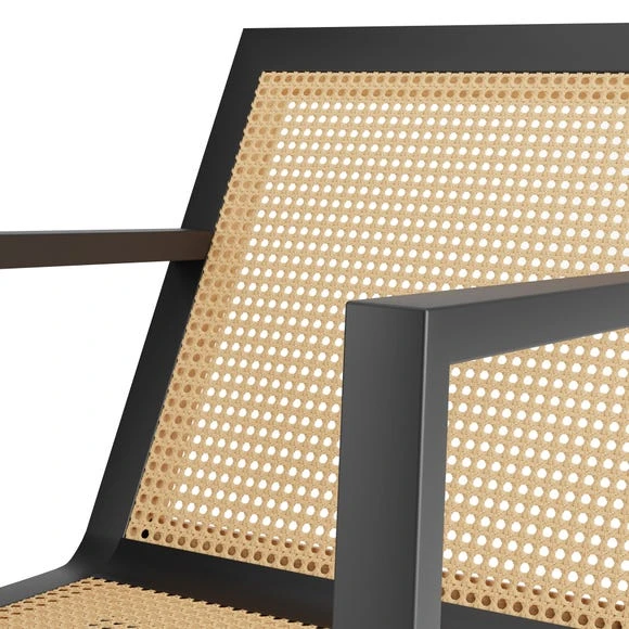 Best deal ???? Dunelm Miki Cane Rocking Chair ???? - Image 4