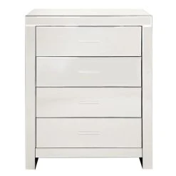 Discount ✨ Dunelm Venetian 4 Drawer Chest, Mirrored ????