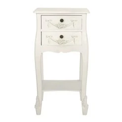 New ⌛ Dunelm Toulouse 2 Drawer Bedside Table ????