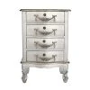 Promo ⭐ Dunelm Toulouse 4 Drawer Bedside Table ????