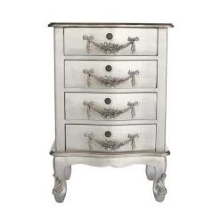 Promo ⭐ Dunelm Toulouse 4 Drawer Bedside Table ????