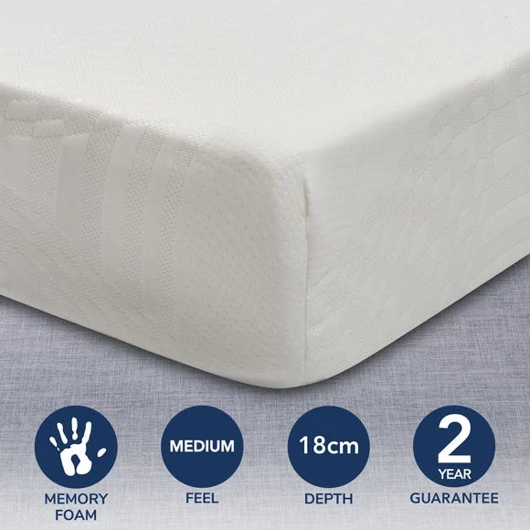 Outlet ???? Comfortzone Comfortzone Memory Foam Medium Rolled Mattress ????
