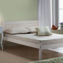 Flash Sale ???? Birlea Rio Whitewash Bed Frame ????