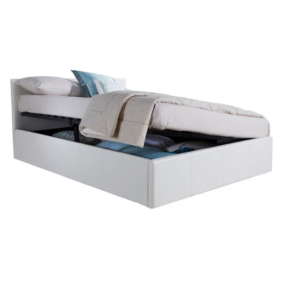 Buy ???? GFW Seattle Ottoman Storage White Bed Frame ⌛ - Image 2