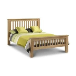 Outlet ⌛ Julian Bowen Amsterdam Oak Bed Frame ????
