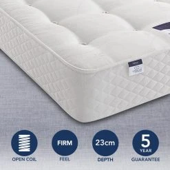 Flash Sale ???? Silentnight Silentnight Firm Miracoil Orthopaedic Mattress ????