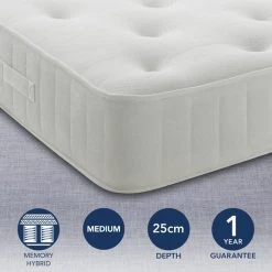 Best deal ⭐ Bedmaster Maestro Medium Memory Foam Mattress ✔️