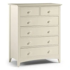 Best Sale ???? Julian Bowen Cameo 6 Drawer Chest, Stone White & Pine ✨