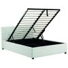 Hot Sale ✔️ GFW Toronto White Faux Leather Ottoman Bed Frame ????