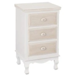 Wholesale ???? LPD Jule 3 Drawer Bedside Table, White ⌛