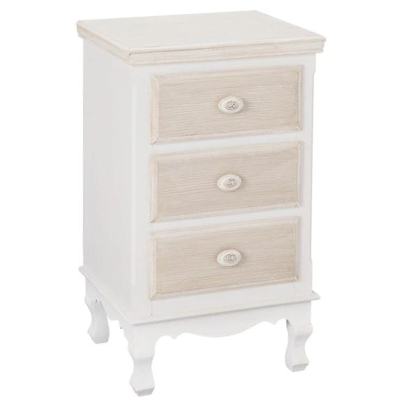 Wholesale ???? LPD Jule 3 Drawer Bedside Table, White ⌛