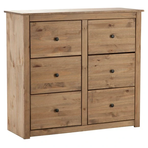 Wholesale ???? Seconique Panama 6 Drawer Chest, Pine ????