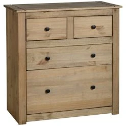 Hot Sale ⌛ Seconique Panama 4 Drawer Chest, Pine ????