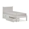 New ???? Amani Clifton White Wooden Bed Frame ????