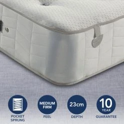 Best Pirce ???? Sareer Pocketo Medium Firm 1000 Mattress ⭐