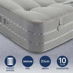Wholesale ⭐ Sareer Pocketo Medium Firm 1500 Pocket Sprung Mattress ❤️