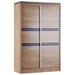 Buy ???? Seconique Charles 121cm Sliding Double Wardrobe ????
