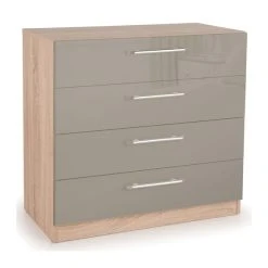 Best reviews of ???? Harmony Kensington 4 Drawer Chest, Grey ????