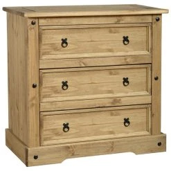 Brand new ???? Seconique Corona 3 Drawer Chest, Pine ⭐