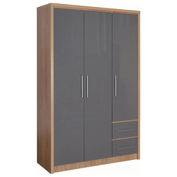 Coupon ✨ Seconique Seville Triple 2 Drawer Wardrobe ❤️