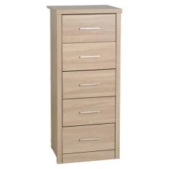 Best reviews of ???? Seconique Lennon Slim 5 Drawer Chest ✨