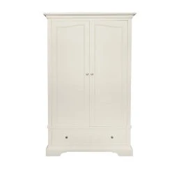 Discount ???? Dunelm Charlotte Double 1 Drawer Wardrobe, Ivory ✨