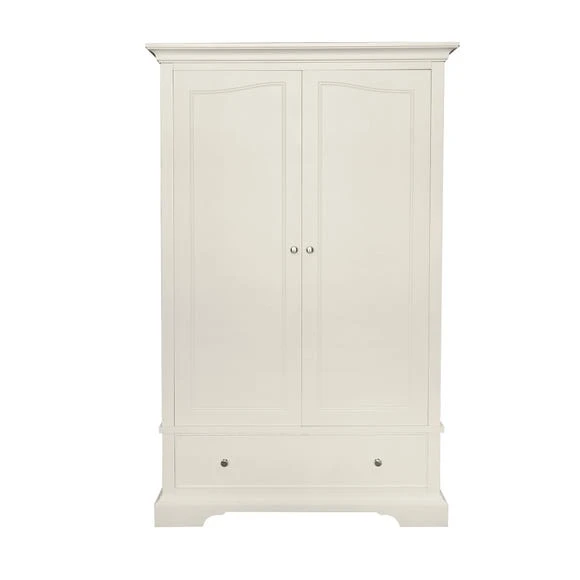 Discount ???? Dunelm Charlotte Double 1 Drawer Wardrobe, Ivory ✨