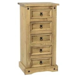 Brand new ???? Seconique Corona Tall 5 Drawer Chest, Pine ????