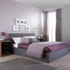 Best reviews of ???? GFW Ascot Grey Upholstered Ottoman Bed ????