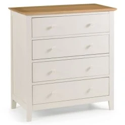 Top 10 ❤️ Julian Bowen Salerno Shaker 4 Drawer Chest, Oak ????