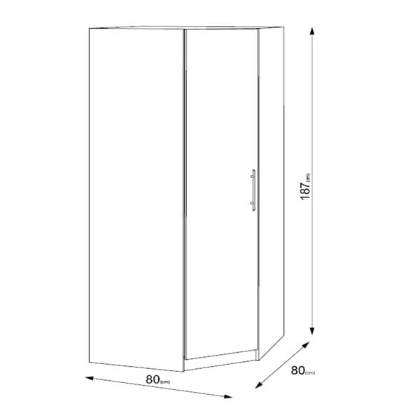 Wholesale ???? Harmony Hyde Corner Wardrobe ???? - Image 2